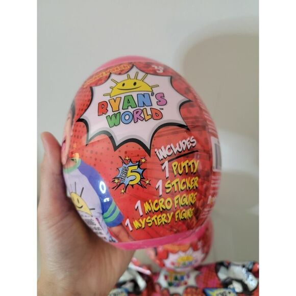 RYAN'S WORLD: Mini Mystery Egg, Build-it Combo Total 6 toys NWT - Picture 5 of 8